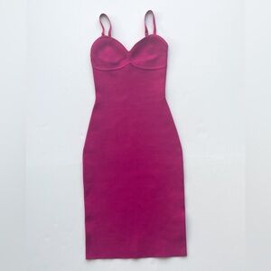 Pink Bodycon dress Babaton XS